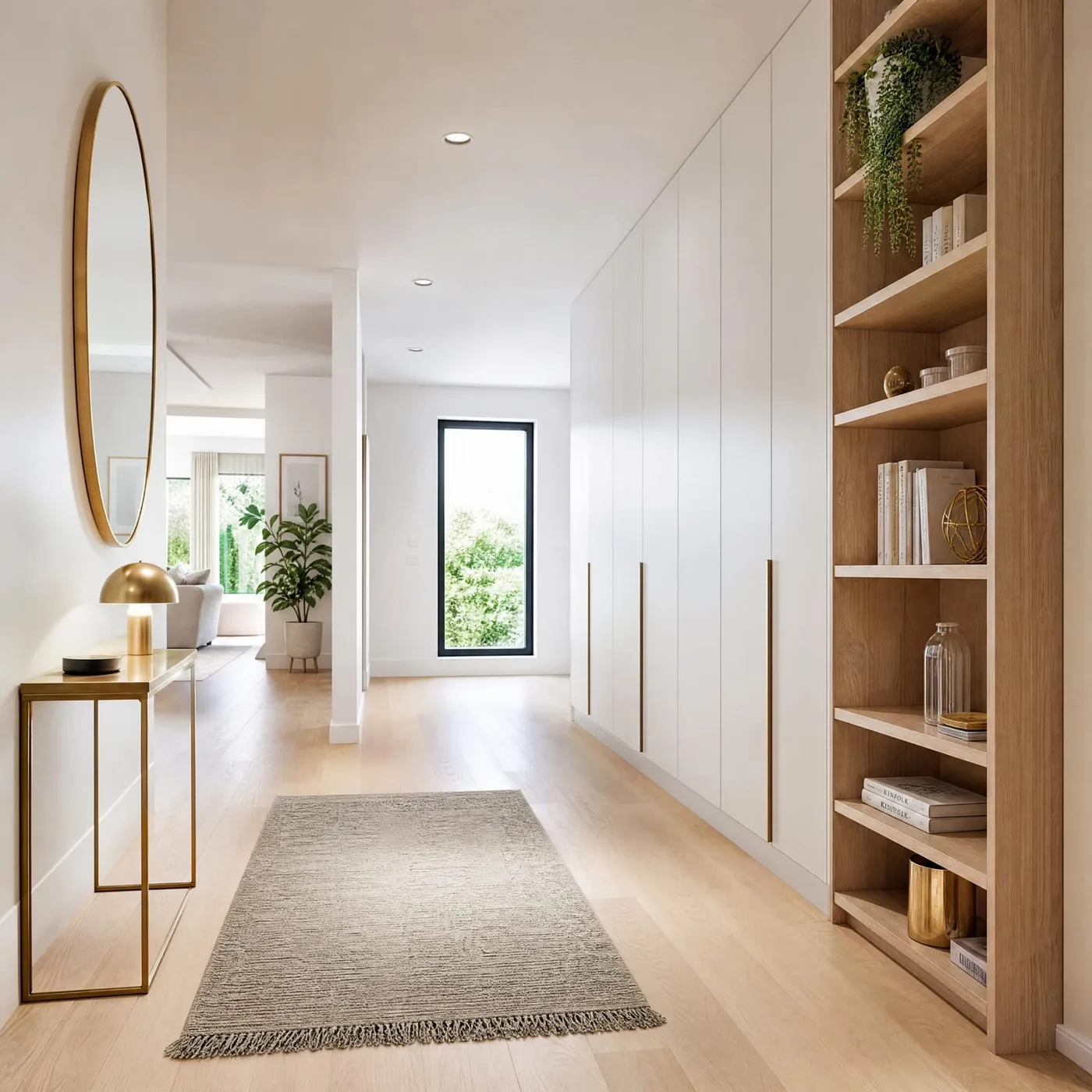 Réalisation : Entrée & dressing sur-mesure — Aménagement intérieur